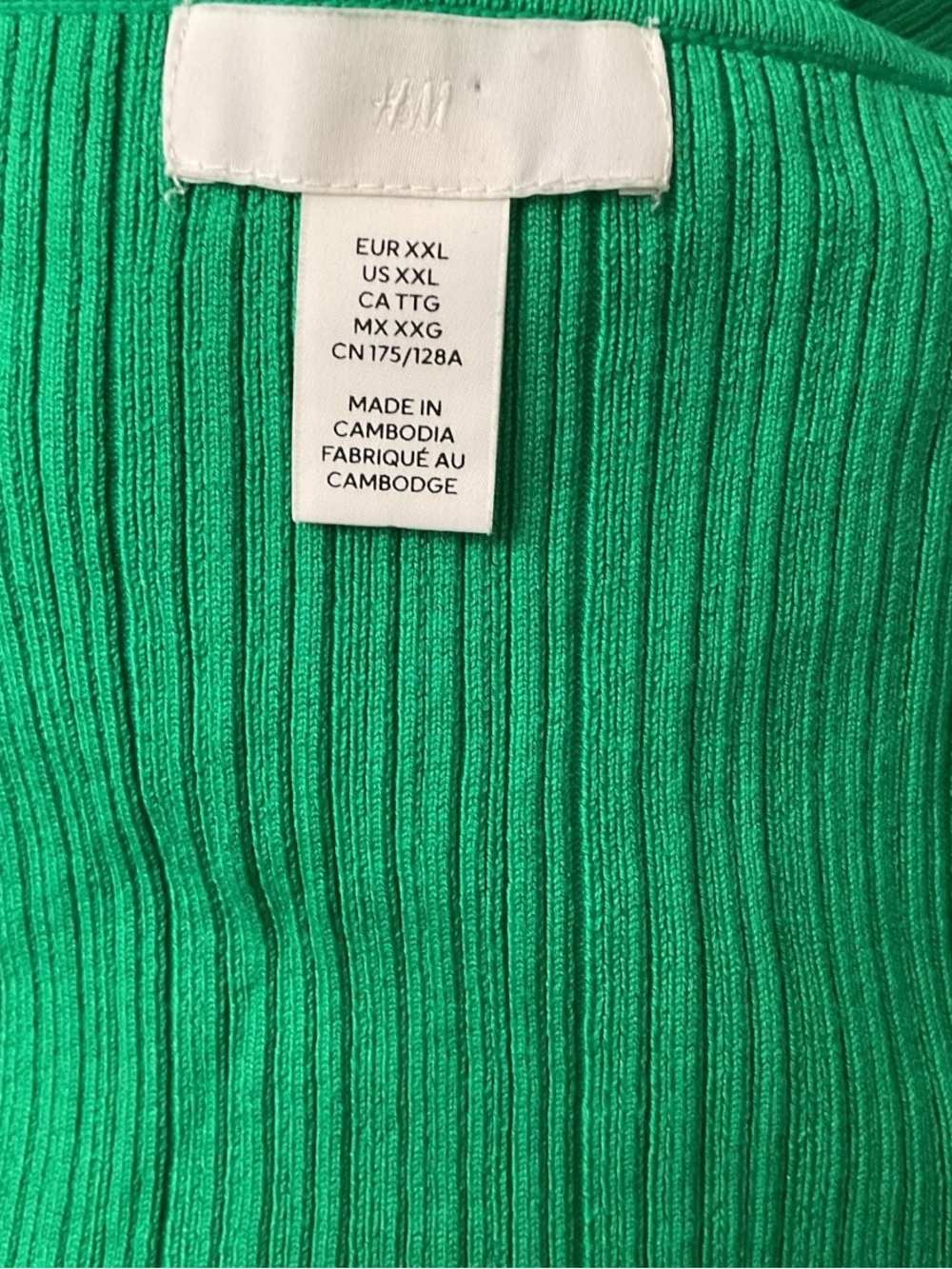 H&M Ribbed Crop Tank - Picture 3 of 3